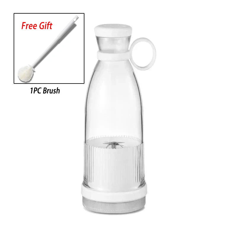 420ML Electric Juicer Cup Portable Juicer Mixer Usb Charge Fresh Fruit Juice Personal Blender Smoothie Ice Maker For Travel