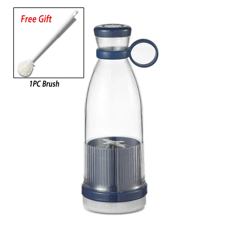 420ML Electric Juicer Cup Portable Juicer Mixer Usb Charge Fresh Fruit Juice Personal Blender Smoothie Ice Maker For Travel