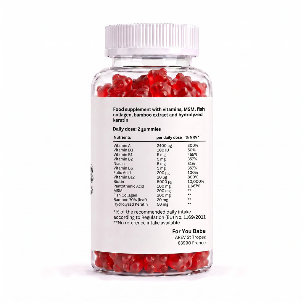 Hair, Skin & Nails Gummies – 60 Gummies